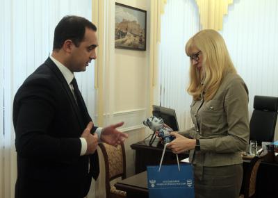 Рязань посетил президент Ассоциации мини-футбола России Эмиль Алиев